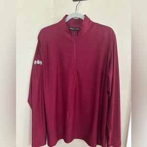 Under Armor Burgundy Athletic Pullover
